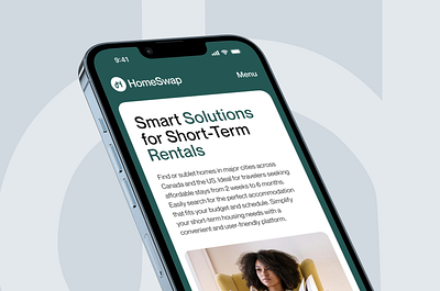HomeSwap - Mobile app design mobile app ui ux