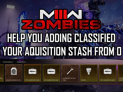 Get yourself classified stash into your account inventory - MW3I call of duty codmw3zombies gaming modernwarfare3 mw3zombies