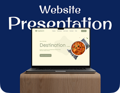 Website Presentation | Seamless E-commerce Experience branding logo ui uiux web design