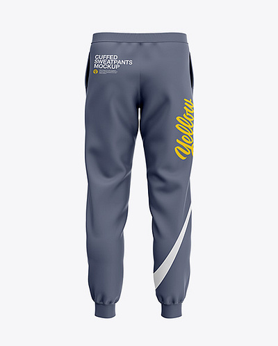 Free Download PSD Cuffed Sweatpants Mockup free mockup psd free mockup template mockup designs psd mockup