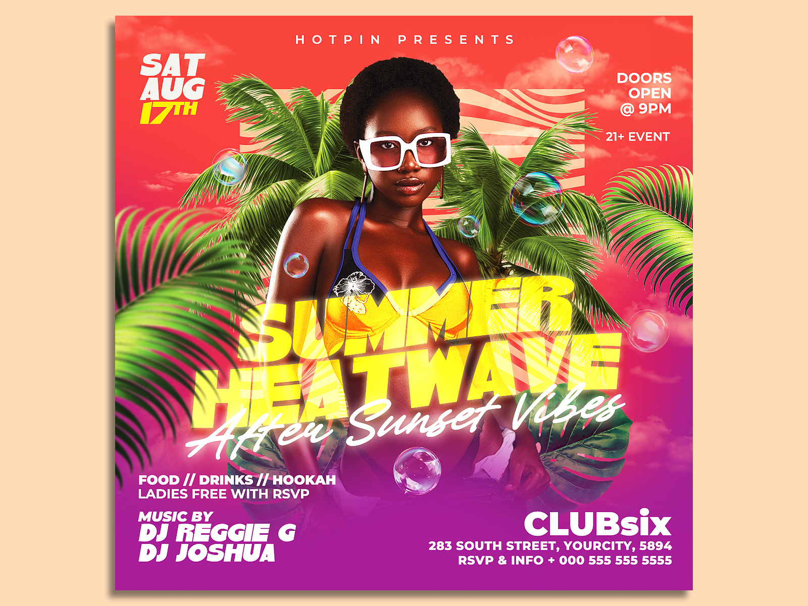 Summer Flyer Template by Hotpin on Dribbble Summer Flyer Template by Hotpin on Dribbble