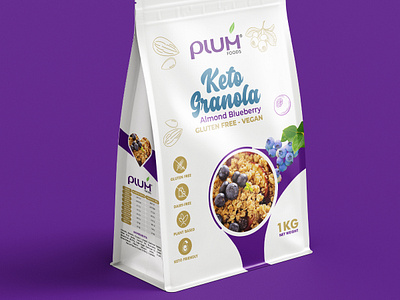 Granola Bag Design / Packagaing Design