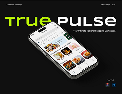 UX Case Study | Your Hometown Shopping App | True Pulse app design creative design figma intuitive design ios app mobile app user experience ux ux case study ux case study presentation ux research