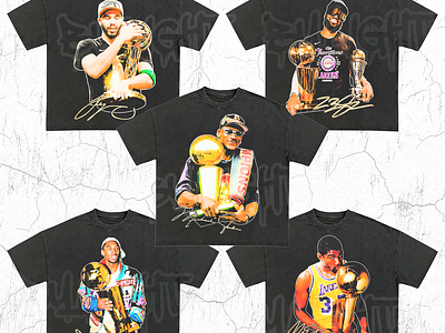 CHAMPIONS (NBA) Rap Tee Bootleg Design bootleg bootleg design bootleg tshirt branding design graphic design illustration rap tee ui