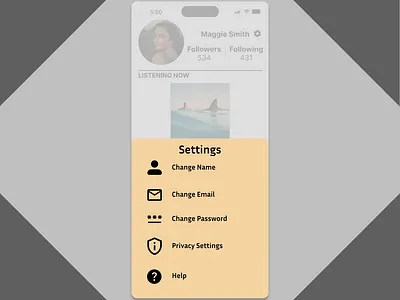 Daily UI - 007 - User Settings 007 daily ui 007 figma settings page settings ui ui ui design
