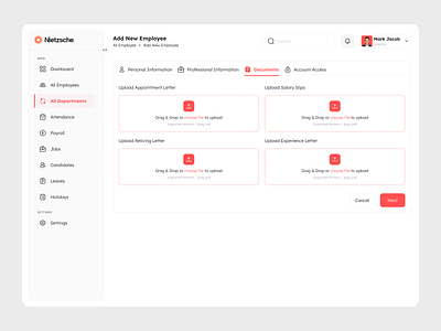 HR Platform - Add new employee ai branding dashboard design hr illustration logo platform product product design saas ui uiux ux