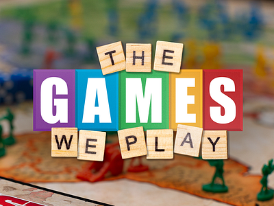The Games We Play board games church games graphic design illustrator photoshop