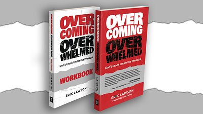 Overcoming Overwhelmed Book Covers book book cover church graphic design illustrator overwhelmed pastor photoshop