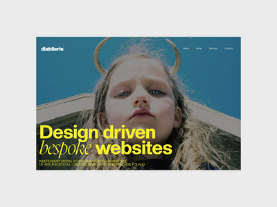 Diabllerie Designs - v. 2024 css figma html web design website wordpress
