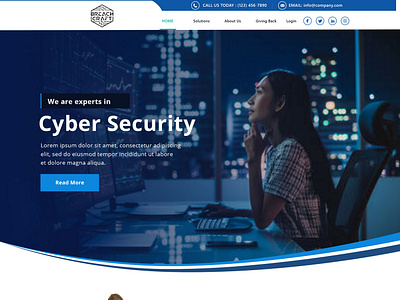 cybersecurity design elementor figma graphic design ui ux web design web development website wordpress