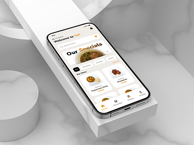 Highclass Restaurant Mobile App design figma food mobile app restaurant ui uiux ux