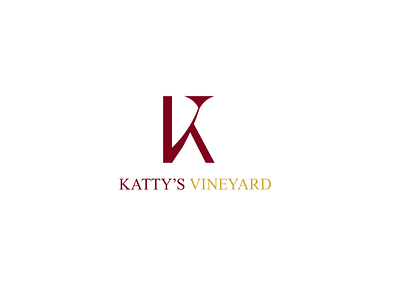 Katty's Vineyard - Logo / Concept brand brand identity branding design graphic desogn identity illustration logo logofolio logos logotype typography
