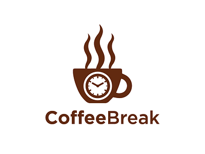 Coffee Break Logo break coffee coffee break logo design graphic design kopi logo logo kopi logo maker logo type logos logotype simple simple logo vector