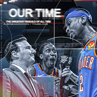 Thunder design basketball graphic design sports