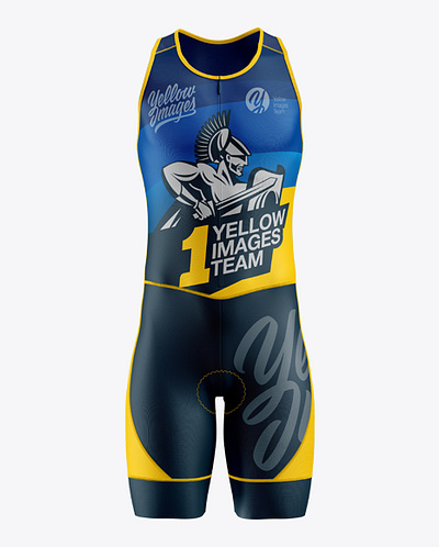 Free Download PSD Men’s Tri Skinsuit Mockup free mockup template mockup designs