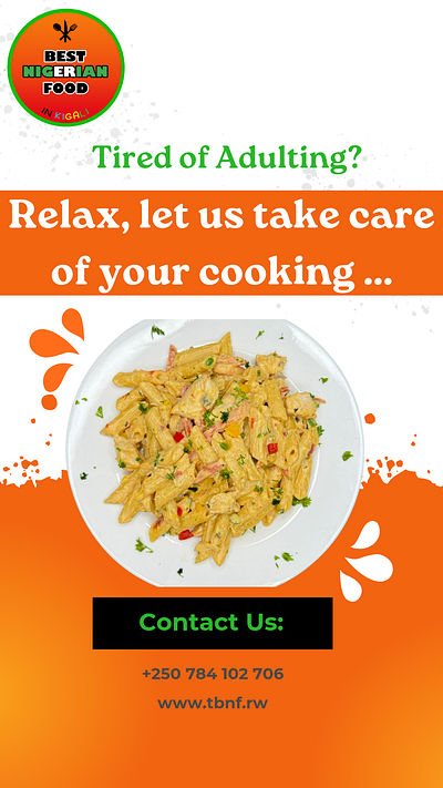 Tbnf advertising branding flyer graphic design