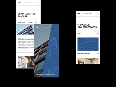 MW / Mobile Architecture Website agency architecture business website clean company website design diseño diseño web interior interior design minimalist mobile mobile archi studio ui web web design website