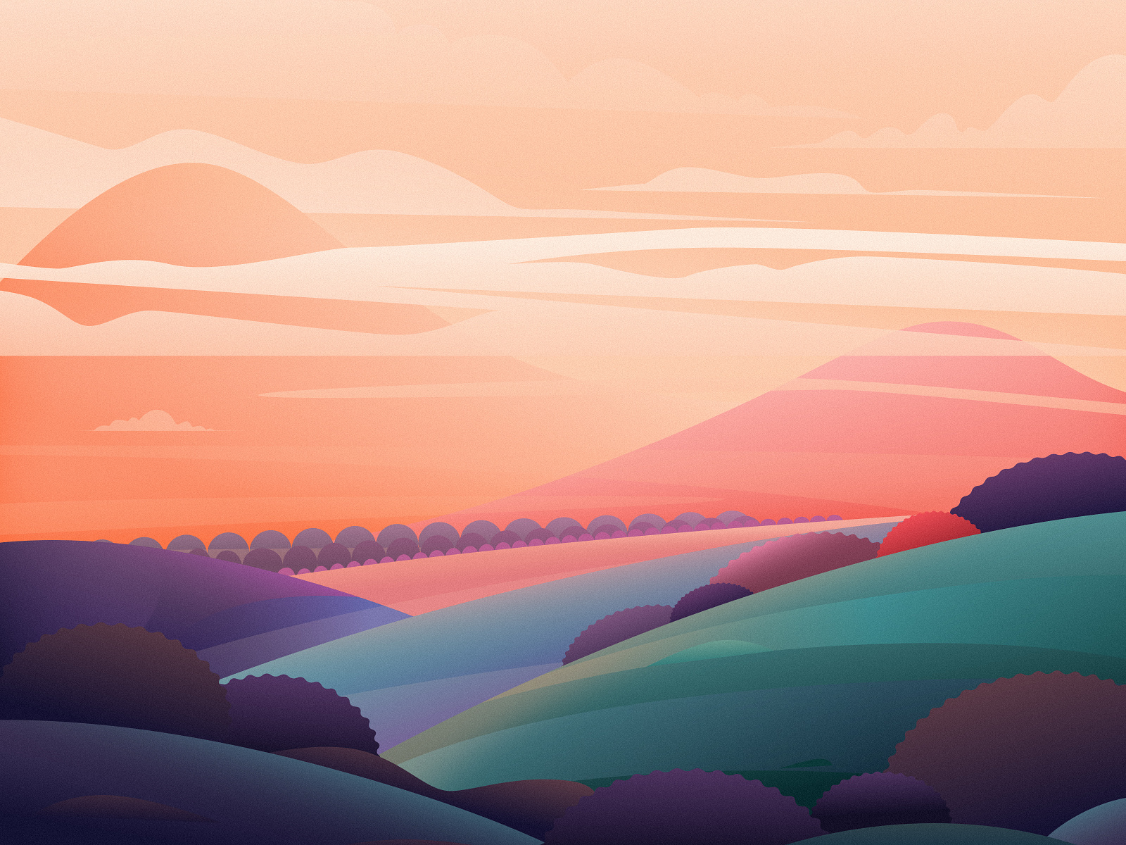 Fertile Land by VIDOR on Dribbble