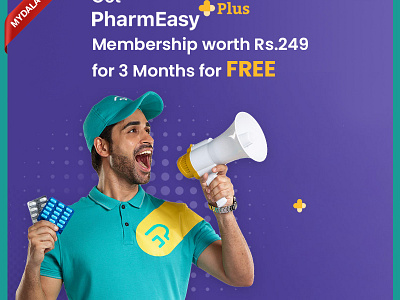 Pharm Easy branding graphic design ui