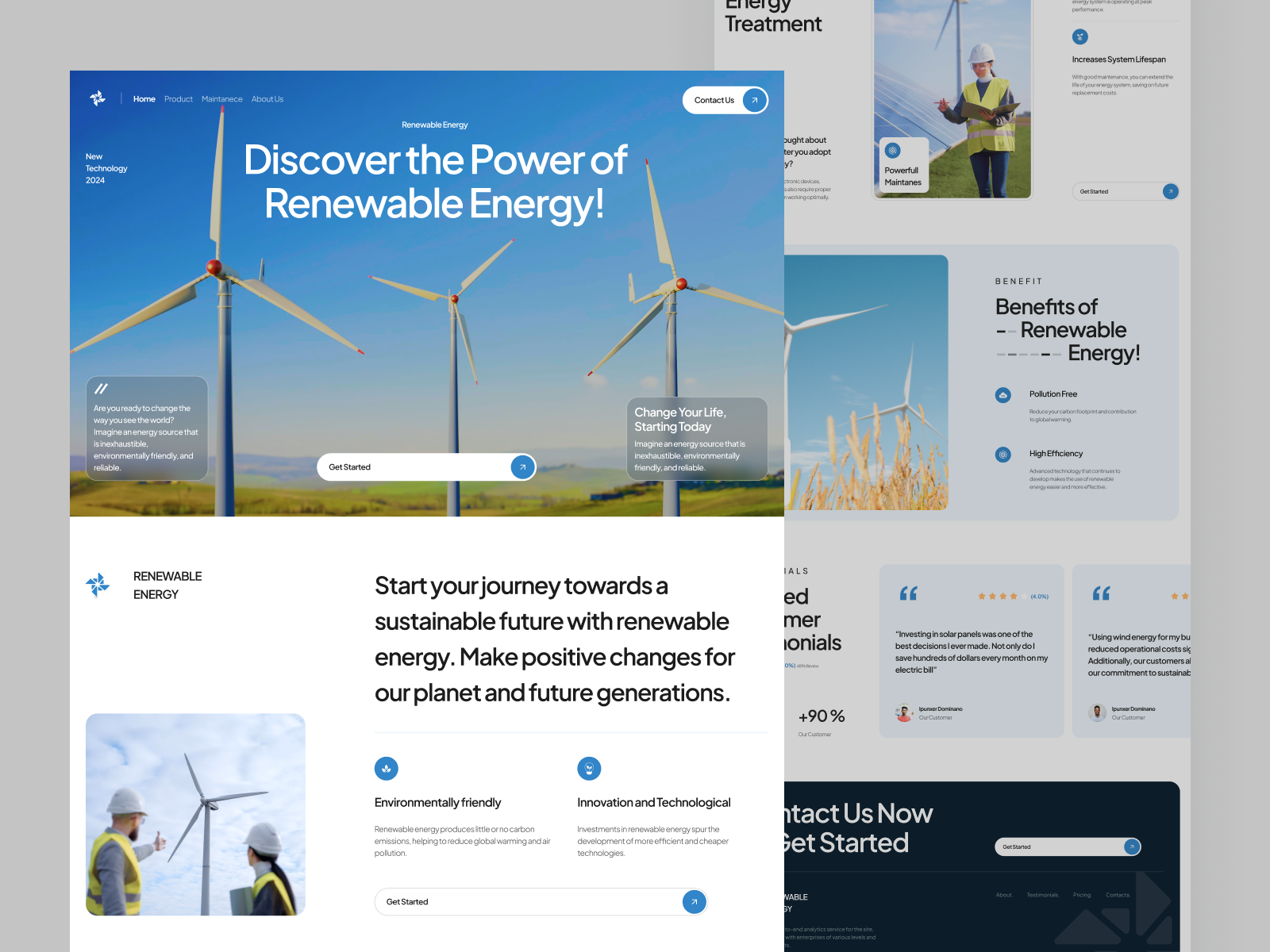 Example of Custom Website Design (Up To 6 Pages)