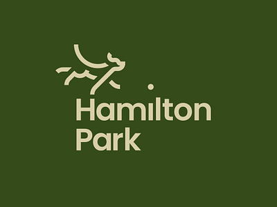 Hamilton Park branding design graphic design logo vector