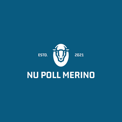 Nu Poll Merino branding design graphic design logo vector