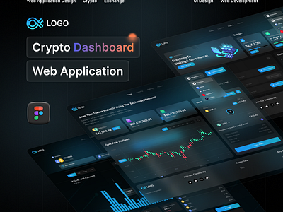 crypto Exchange l Dashboard Design application design crypto cryptocurrency dashboard exchange liquidity reward staking token trading ui web