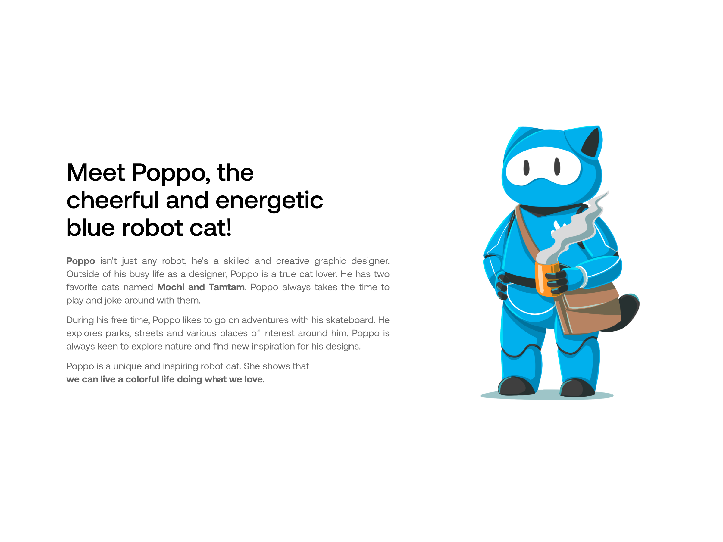 Meet Poppo - Hatypo Mascot ✨ by Zidane Ardani for Hatypo Studio