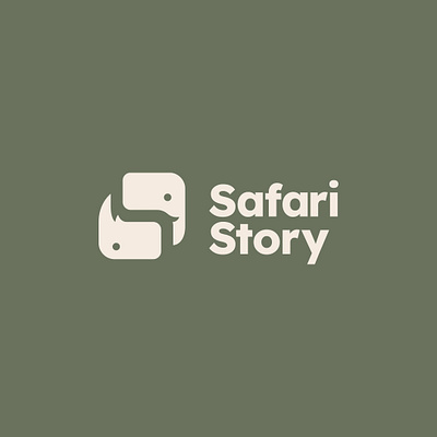 Safari Story branding design graphic design logo vector