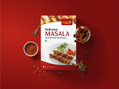 Packaging Design for Spice Brand in Nepal branding fmcg food food business nepal packaging product design spice packaging spices