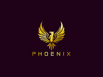 Phoenix Logo For Sale bird logo brand branding corporate flat flow fly freedom immortality logo luxurious majestic mythology phoenix logo rebirth royal vector wing wings wisdommodern