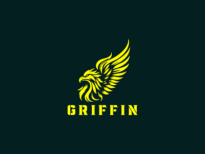 Griffin Logo branding business classic company graphic design griffin griffin logo griffon gryphon guardian heraldic logo logo for sale luxury modern heraldy ui ux vector