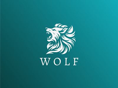 Wolf Logo agency animals branding head hunter mascot modern polygon strength strong ui ux vector wild wolf wolf head wolf logo wolf logo for sale wolfves logo