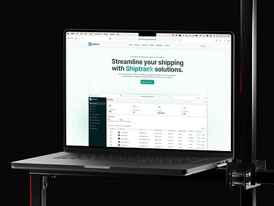 Shiptrack: Shipment Tracking Web app Saas - Website app branding component dashboard design landing page marketing saas web shipment shipping tracking ui uidesign uiux uiuxdesign ux uxdesign web app web design website
