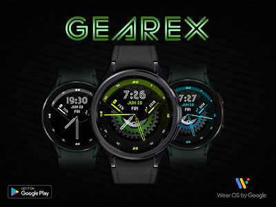 Gearex - Hybrid Wear OS Watch Face 3d watch face studio tutorials