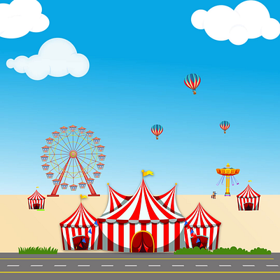 Summer Carnival - Motion Graphics 3d animation motion graphics