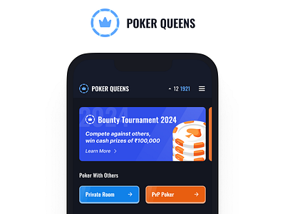 Poker App Design app design clean design figma gambling graphic design illustration poker poker app ui ux vector