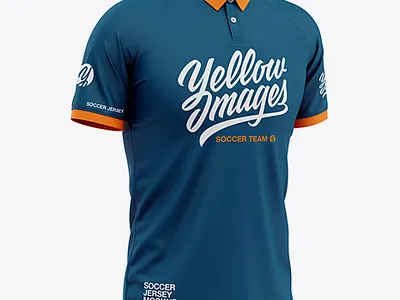 Free Download PSD Soccer Polo Shirt free mockup psd mockup designs