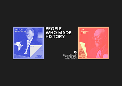 Social media post - People Who Made History branding graphic design ui