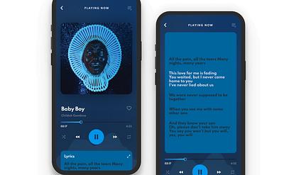 Musik App Lyrics Feature