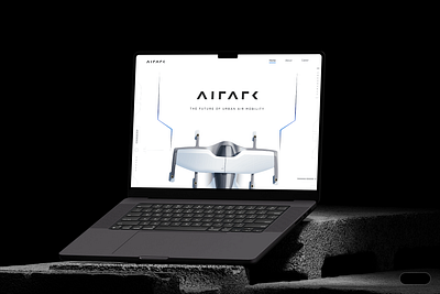 eVTOL Drone Landing Page aerospace aviation clean design design digital design drone e vtol electric aircraft futuristic design innovative landing page minimalist design modern interface technology urban air mobility user interface uxui design web design website website design