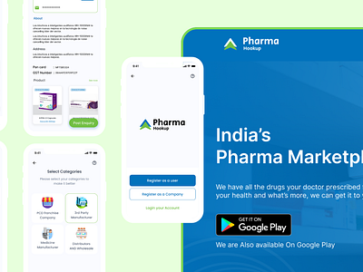 B2B Marketplace Web-App Development for Healthcare Indutry pharma industry data security.