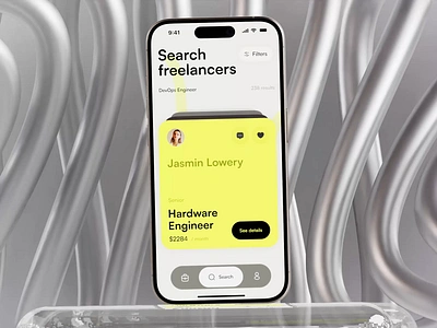 Freelance Marketplace: animation app app design design mobile mobile app mobile app design mobile design ui