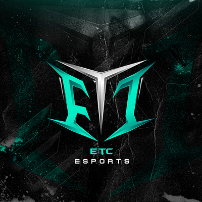 ETC esports logo branding graphic design logo