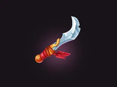 Romantic sword 2d artist 2d illustration adobe photoshop art cartoon casual game art casual props design game art graphic design illustration mobile game art props slot game art sword weapon