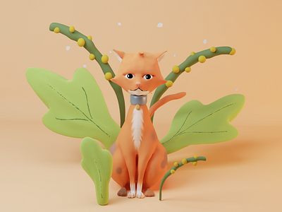 Bestiario Onirico - Kittycat 3d animation