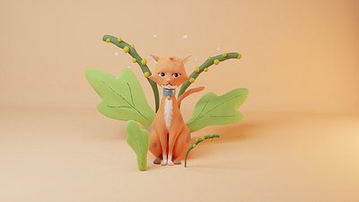Bestiario Onirico - Kittycat 3d animation