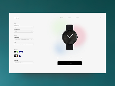 SYMBOLICE - Concept branding customize design interface minimal ui web design