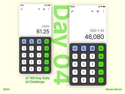 #DailyUI - 004 app appdesign behance calculator challenge dailyui dailyuidesign design dribble figma mobileappdesign ui uidesigner uiinspiration uitrends userinterface ux uxdesigner webdesign