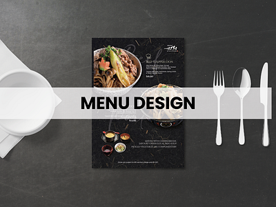Menu Designs branding design food graphic illustrator menu restaurant
